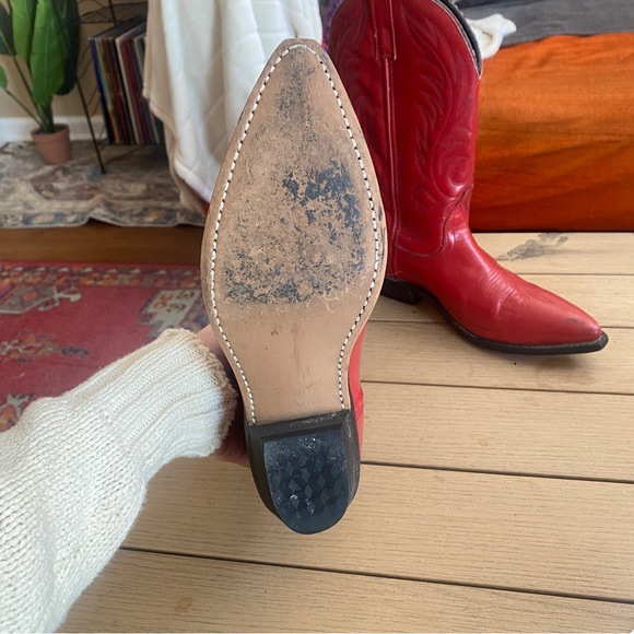 Red Cowboy Boots!! - Picture 3 of 4